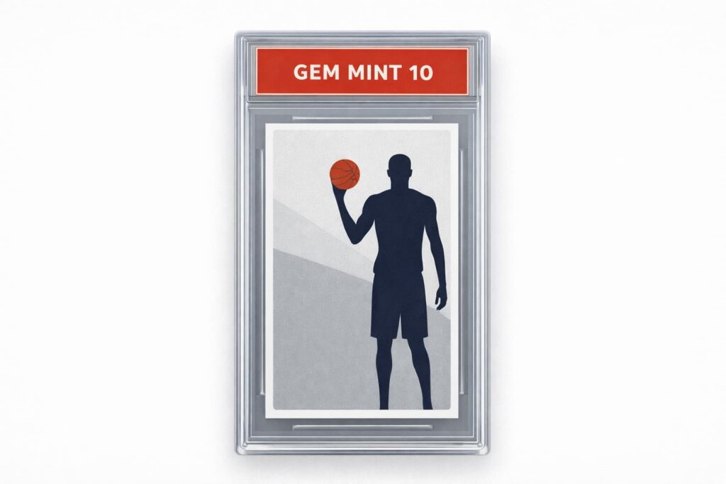 PSA Gem Mint 10 graded basketball card slab