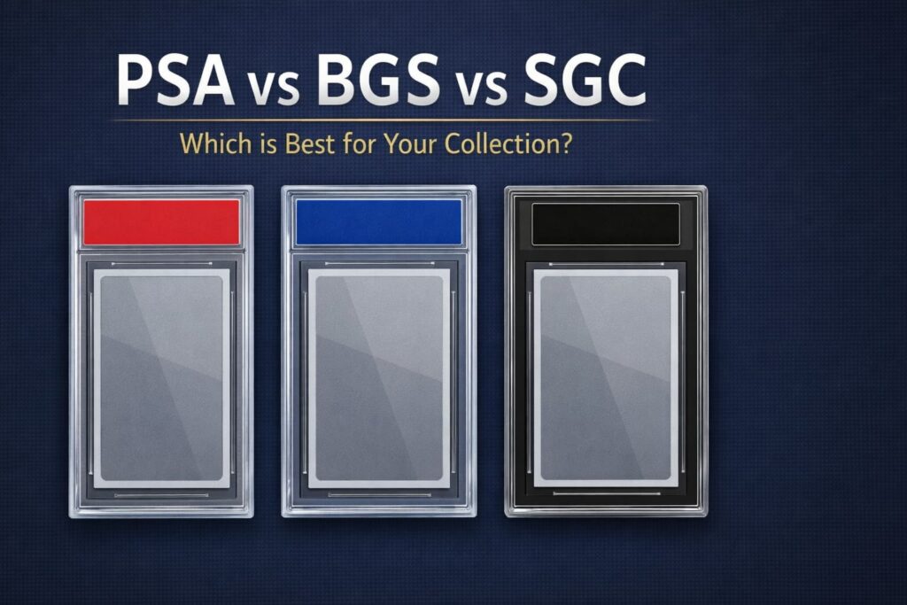 PSA vs BGS vs SGC grading comparison for basketball cards